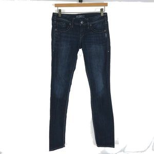 Silver Jeans Co. Dark Wash Aiko Skinny Jeans